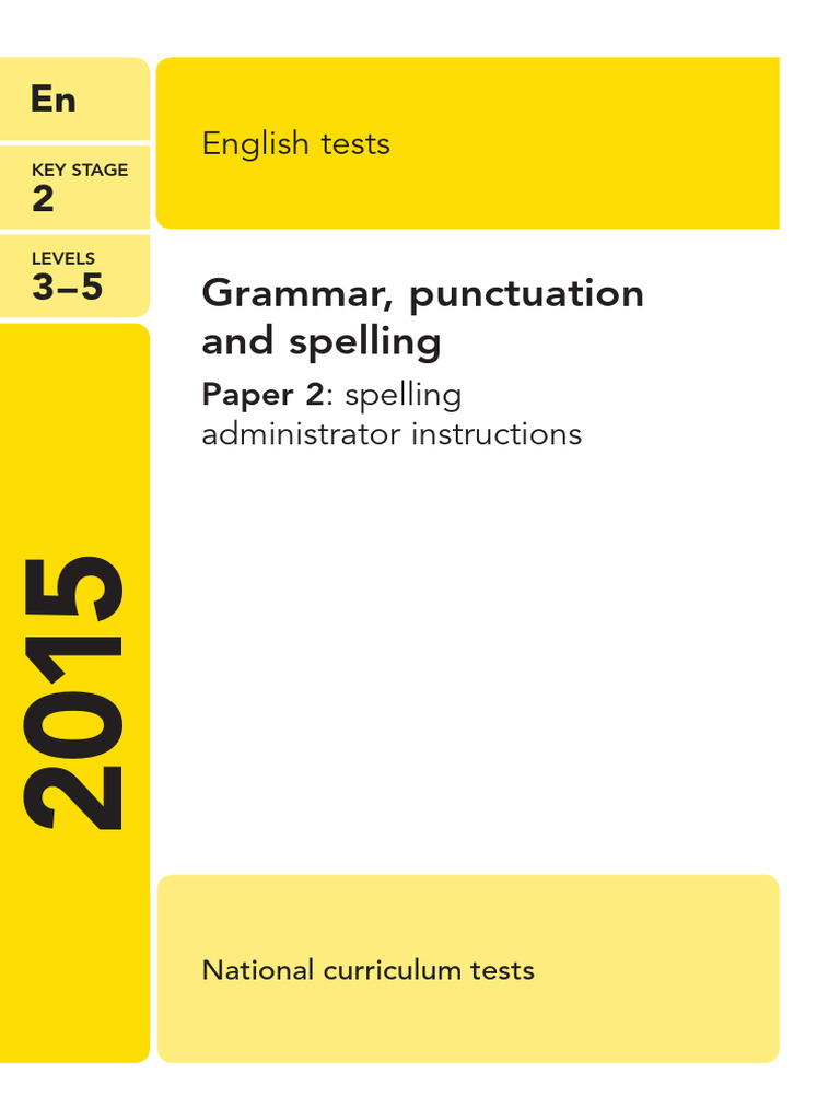 2015 Spelling Transcript | PDF | Copyright