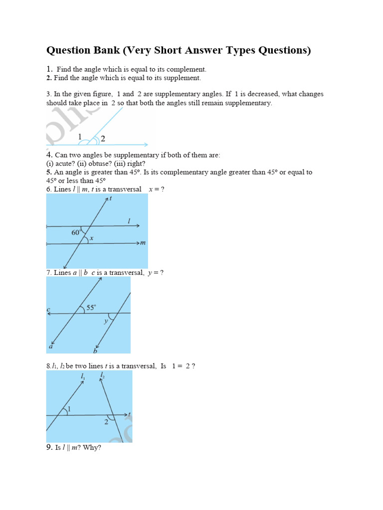 Very Short | PDF