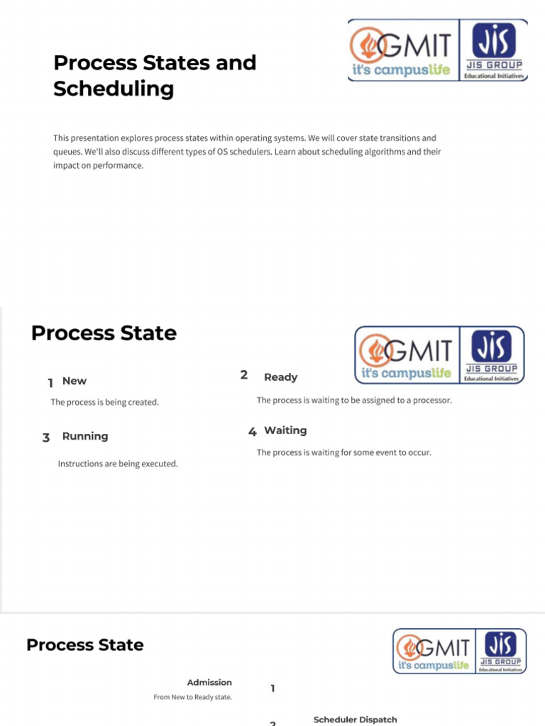 Process Scheduling | PDF