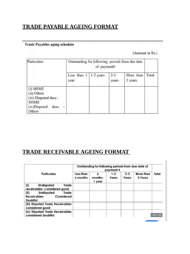 Ageing Format | PDF