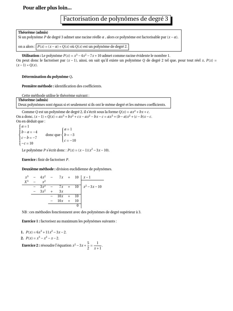 82emp Factorisation | PDF