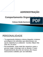 Comportamento Organizacional Aula2