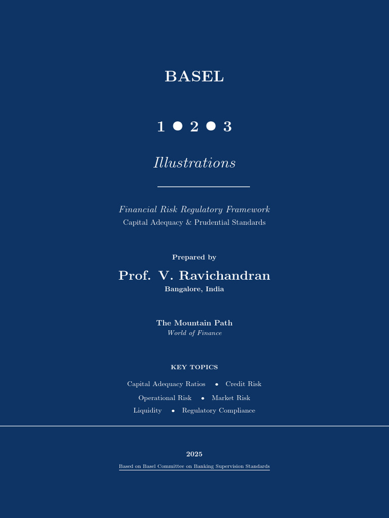 BASEL 1 23 Illustrations 1761727593 | PDF | Basel Iii | Capital Requirement