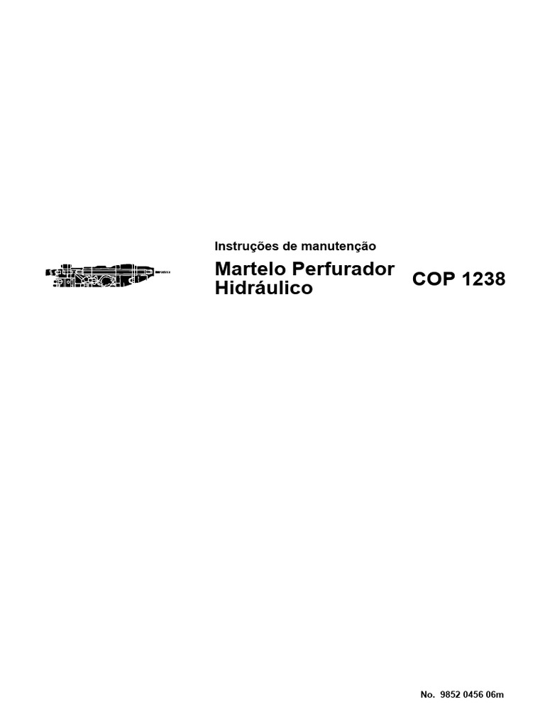 9852 0456 06m Martelo Perfurador Hidráulico COP 1238 | PDF | Parafuso ...