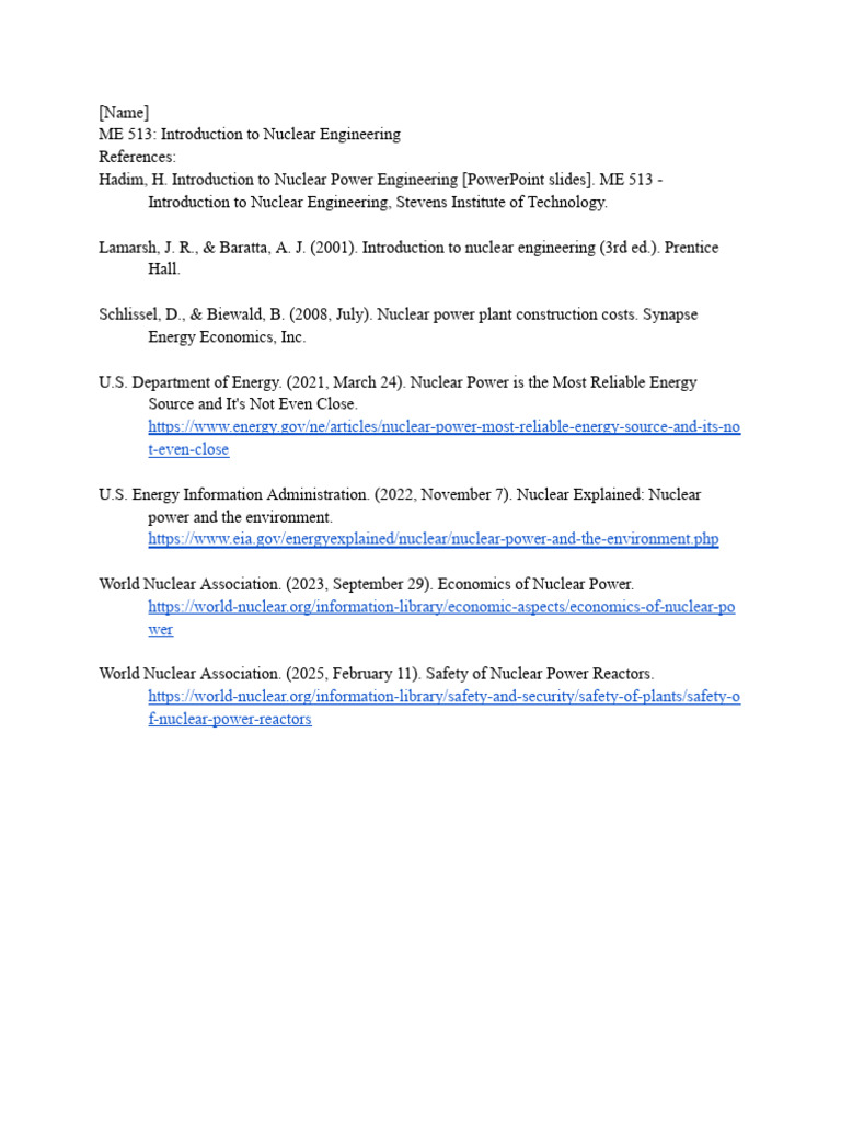 Nuclear Engineering Overview | PDF | Nuclear Power | Nuclear Reactor