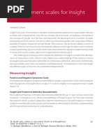 Understanding Grades of Insight in Psychiatry | PDF