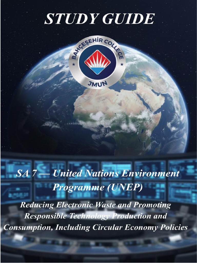 BKJMUN I SA 7 United Nations Environment Programme UNEP | PDF ...
