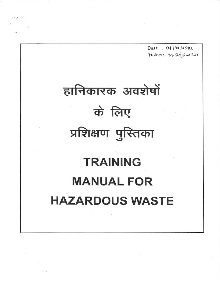 Training On Waste Management | PDF