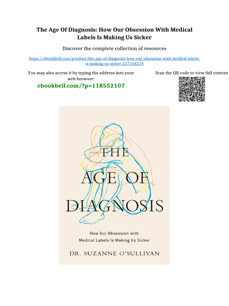 The Age of Diagnosis: How Our Obsession with Medical Labels Is Making ...