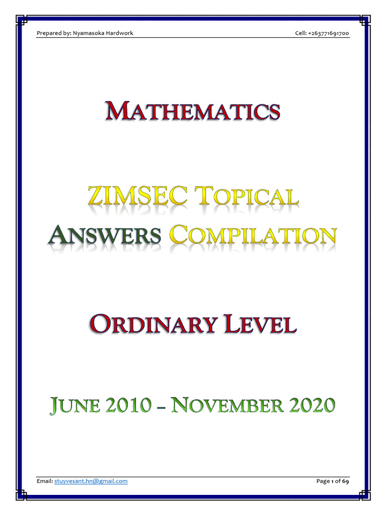 2010 2020 Answers PurpleFont | PDF | Geometry | Equations