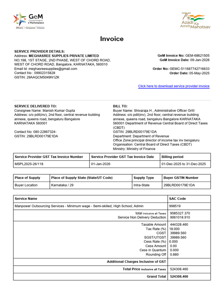 WWx3RXAvNGw5N1NVYTJydU92TzVGZz09_invoice | PDF | Value Added Tax | Taxes