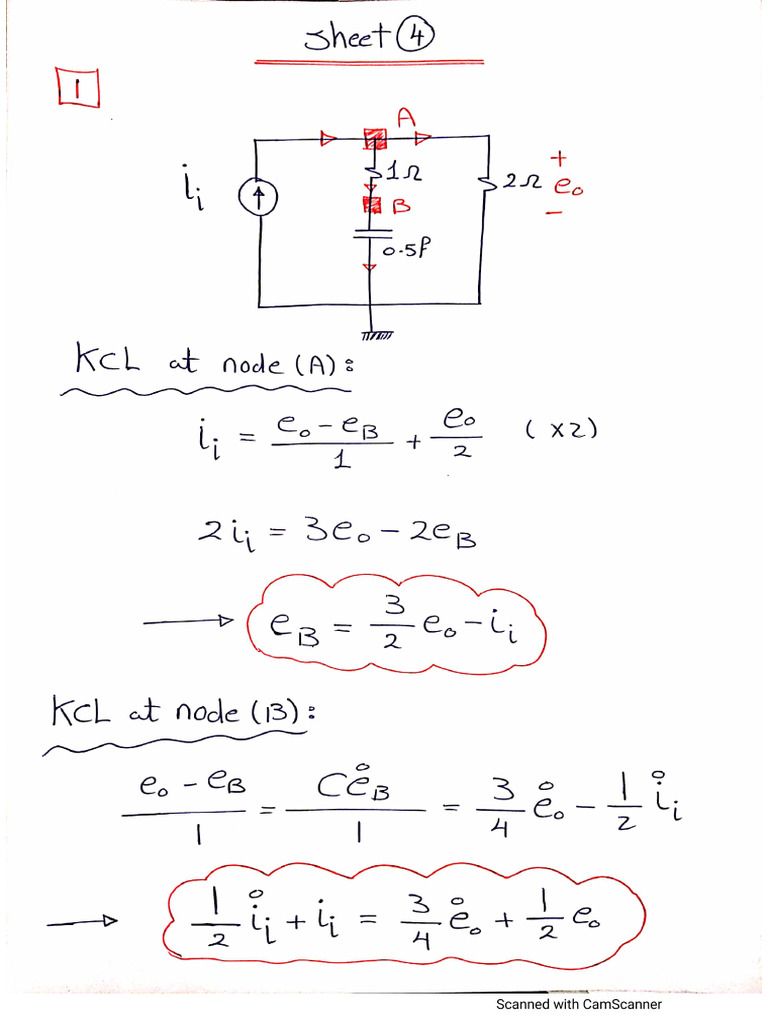 Sheet 4 Soln | PDF