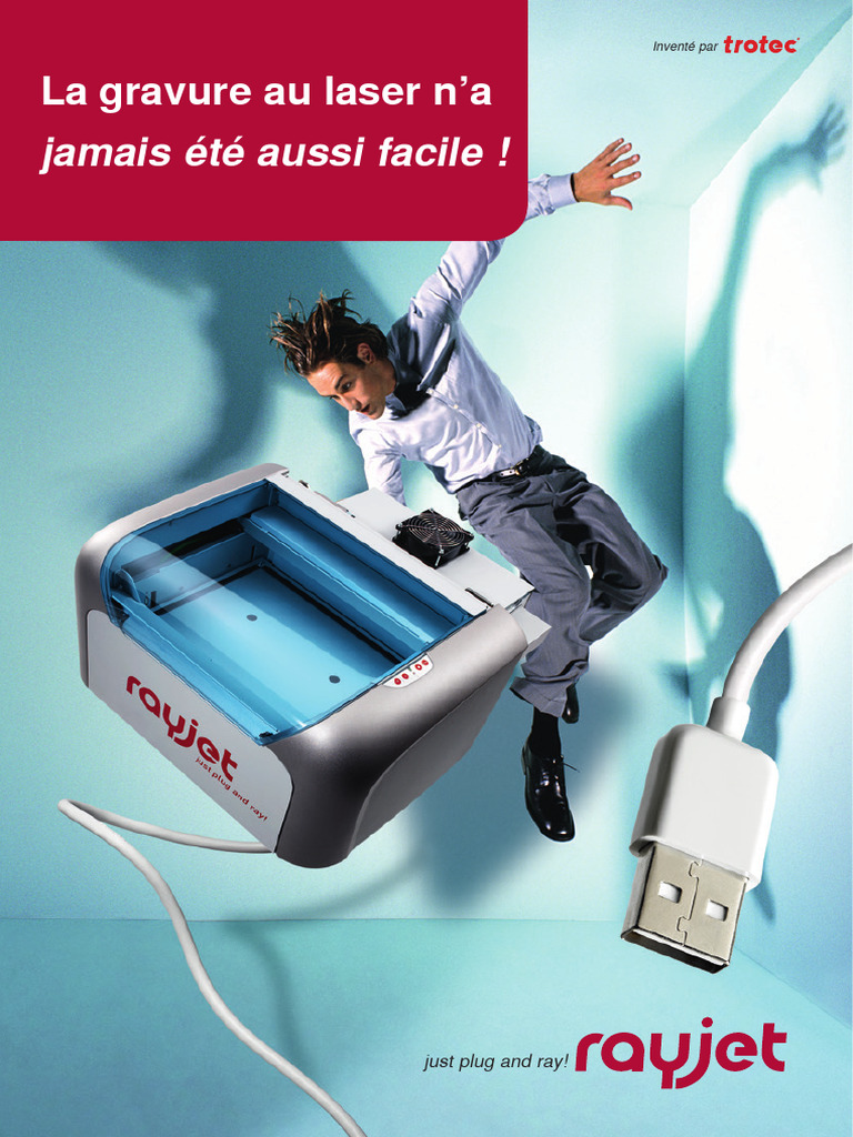 Rayjet 50 Folder FR | PDF | Laser | Gravure