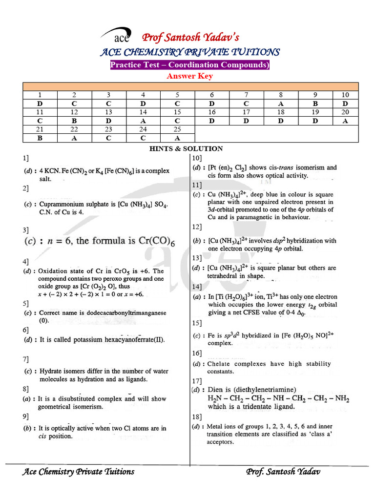 Practice Test - COCO - Part - 3 - 12.04.2024-Sol. | PDF
