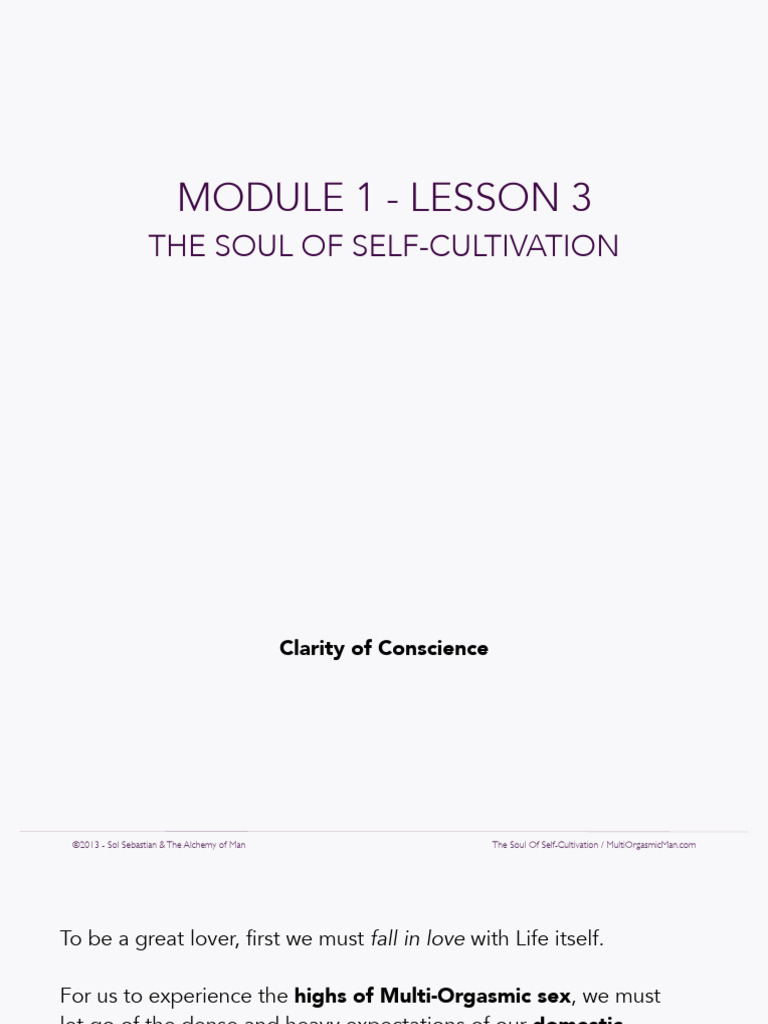 03_module1_3 | PDF | Soul | Mind