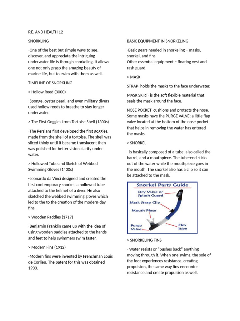 Inbound 713013445497757290 | PDF | Snorkeling | Underwater Diving