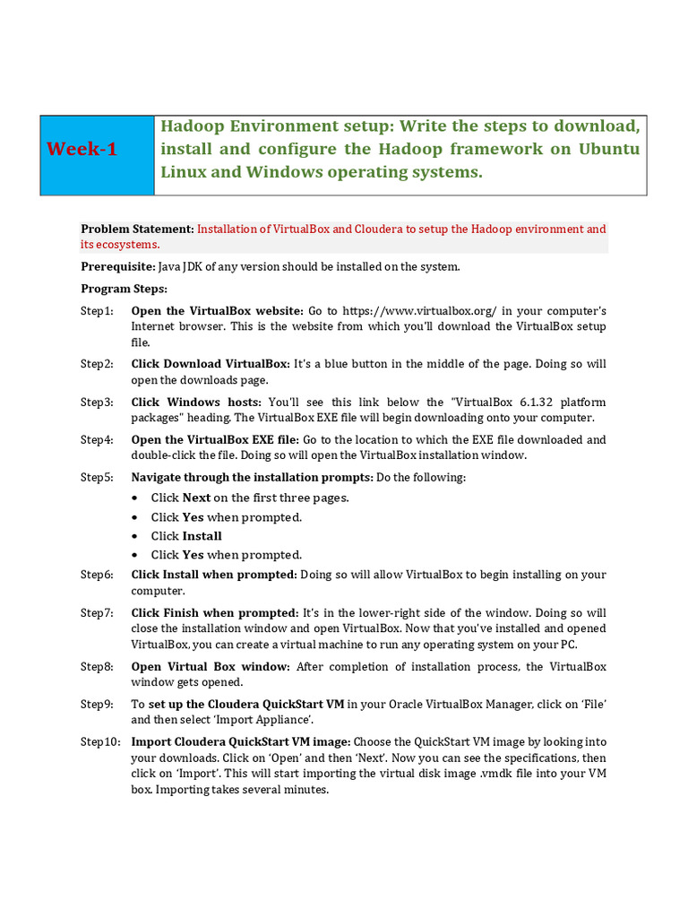 A6515-Big Data Analytics | PDF | Apache Hadoop | Directory (Computing)