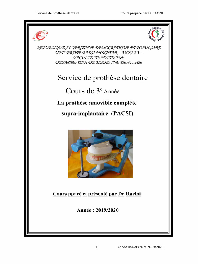 Cours Pacsi | PDF