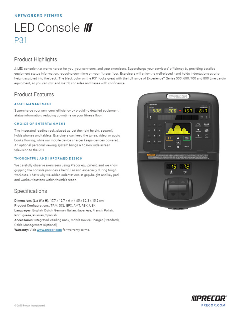 P31 Product Brochure NA | PDF