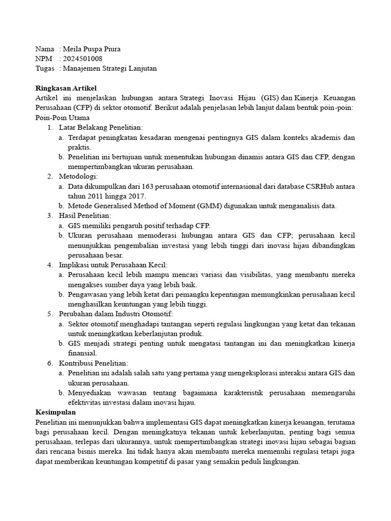 Tugas 12 MSL | PDF
