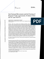 Sub-National Movements and RTAs - Bok &amp; Duina