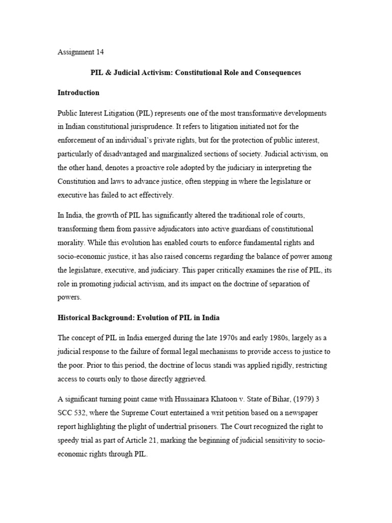 Assignment 13 | PDF | Judiciaries | Political Law
