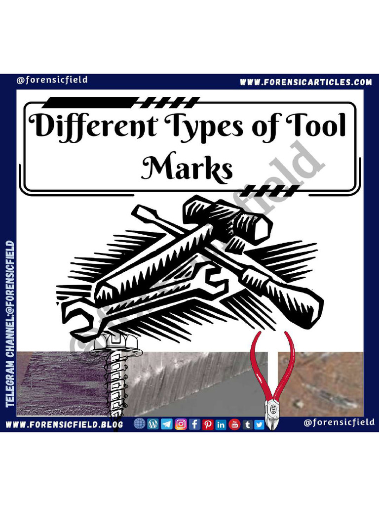 Types of Tool Marks | PDF