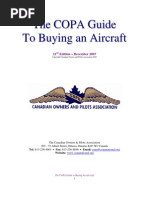 COPA Guide To Buying An Aircraft