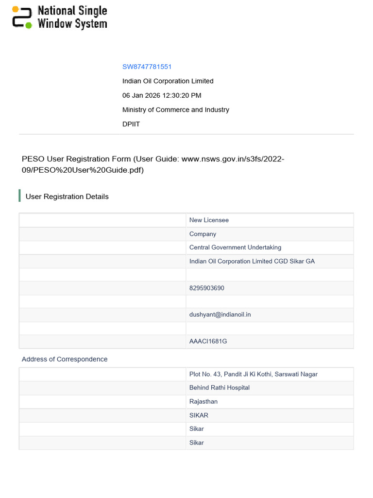PESO - Petroleum Rules, 2002 - FORM PLP - Approval For Pipelines. - 22 ...