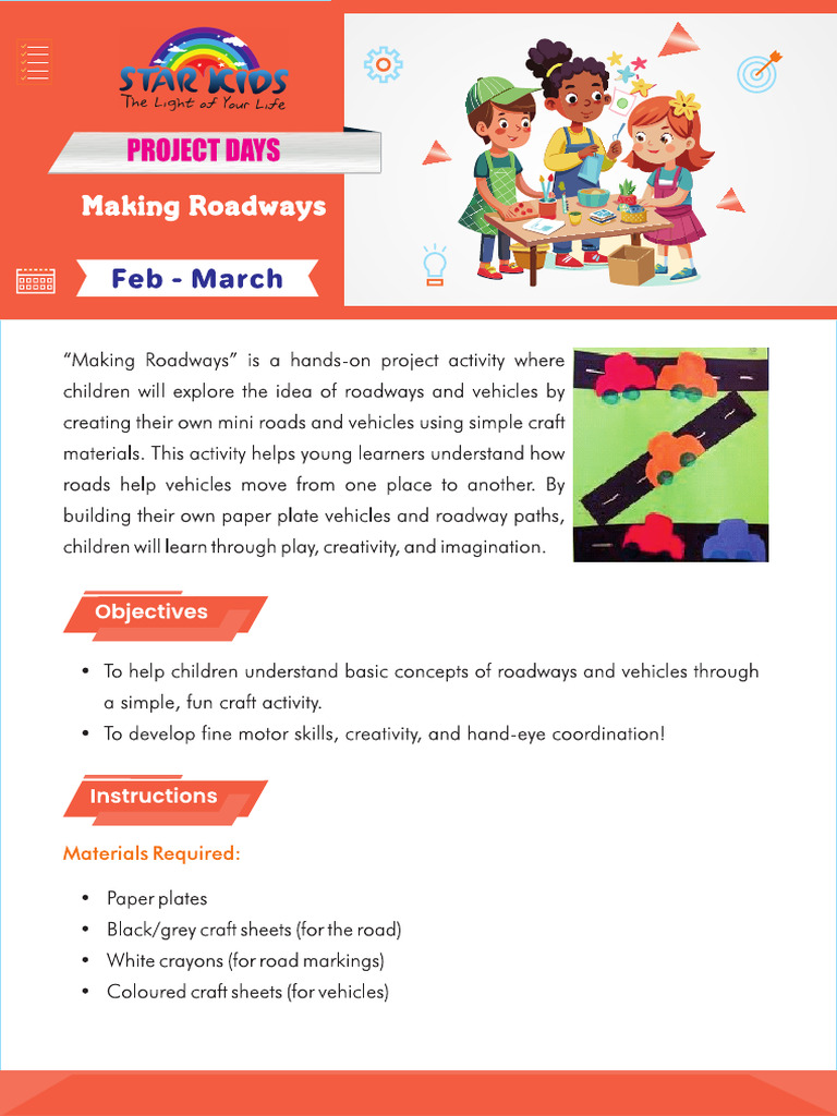 1 Project Days- Making Roadways | PDF