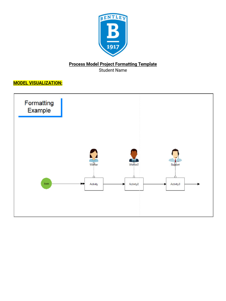 2 Process Model Project Formatting Template Example | PDF