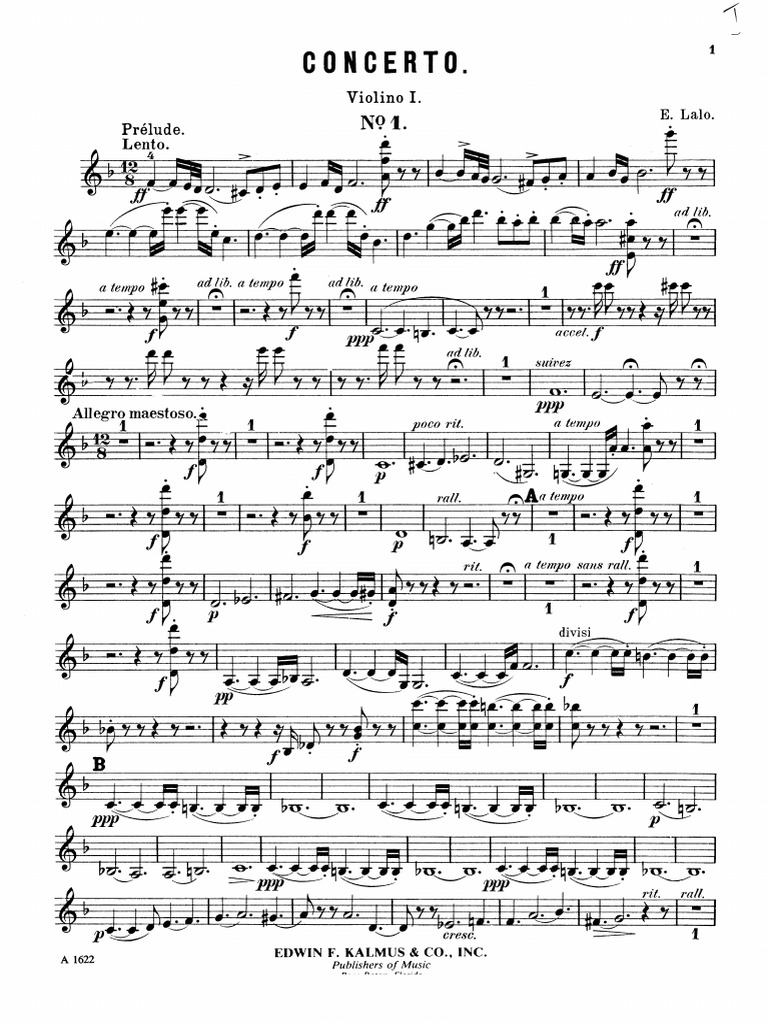 Violin 1 | PDF