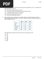 2018 AP Statistics Practice Exam | PDF | Statistical Analysis ...