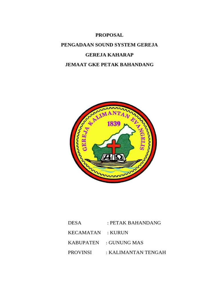 Proposal Pengadaan Alat Sound System | PDF