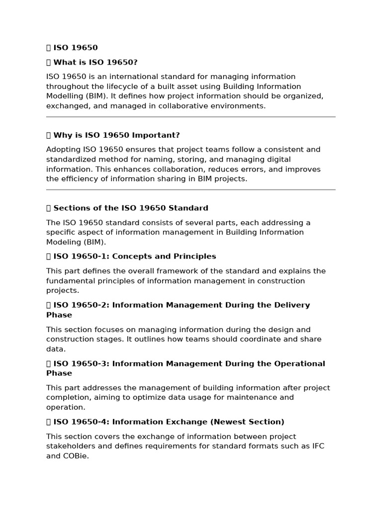 ? Iso 19650 | PDF | Building Information Modeling | Computing