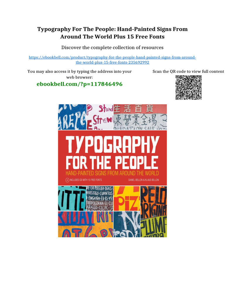 Typography for the People: Hand-Painted Signs from Around the World ...
