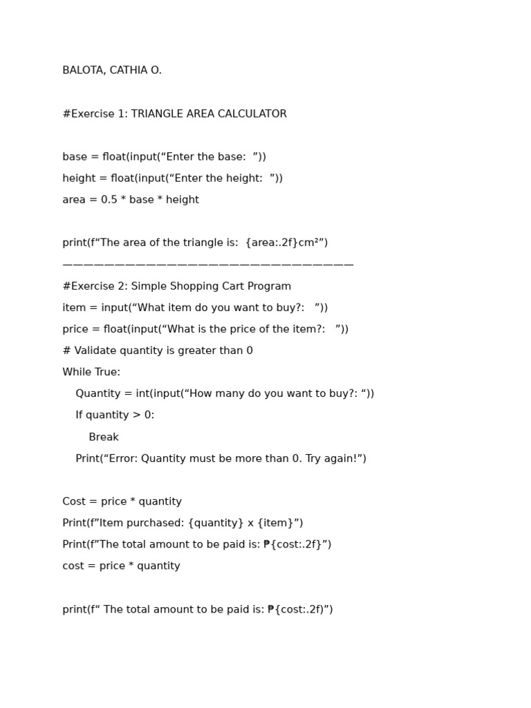 1st.session.exercises | PDF