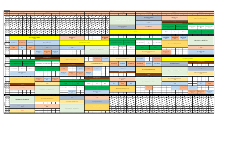 (FoE) Time Table -1st Year FOE Spring 2026 V7 | PDF | Communication ...