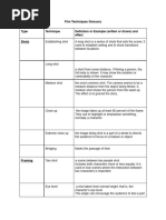 Film Codes and Conventions Overview | PDF
