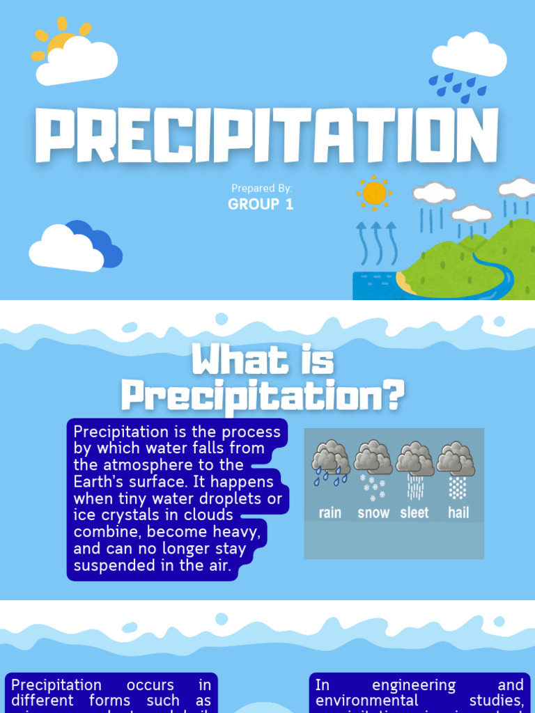 Precipitation Reporting | PDF | Precipitation | Rain