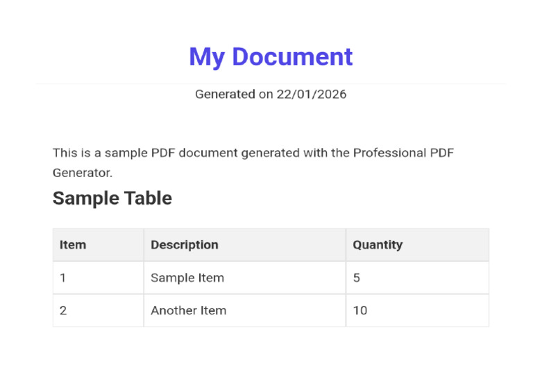 My Document | PDF