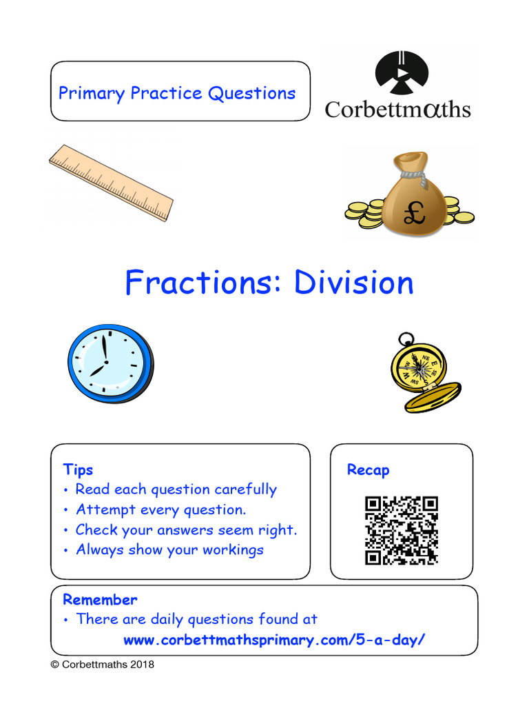 Fractions Division PDF | PDF