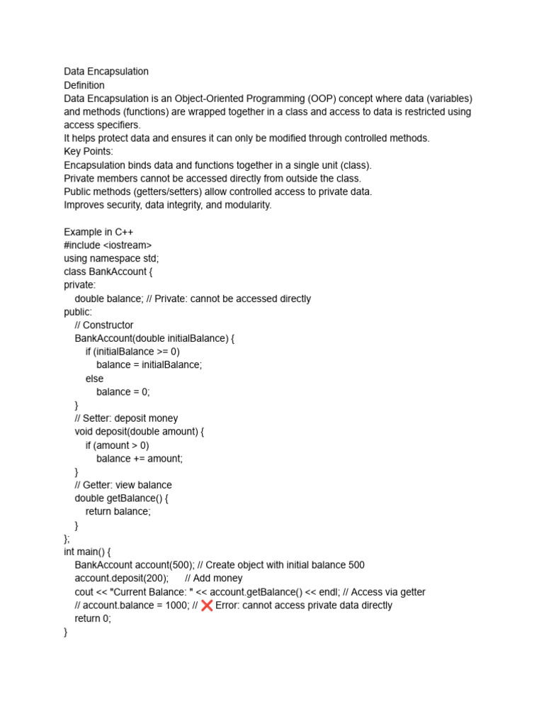 OOPS by AjeebOy Part 2 | PDF | Method (Computer Programming) | Object ...