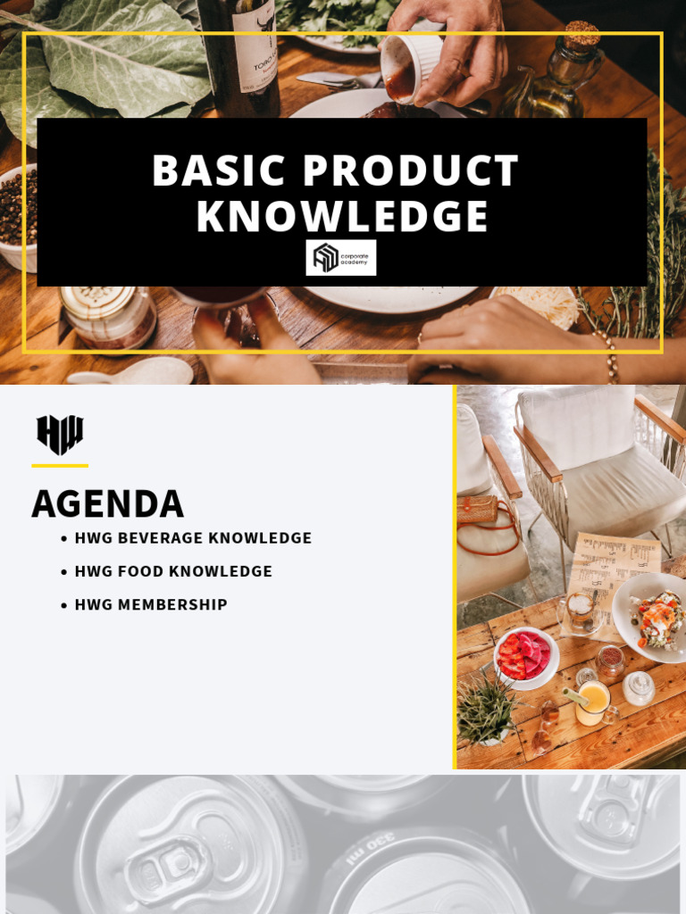 Basic Product Knowledge | PDF