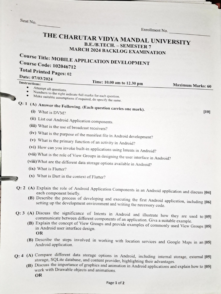 05-06 | PDF | Android (Operating System) | Computer Engineering