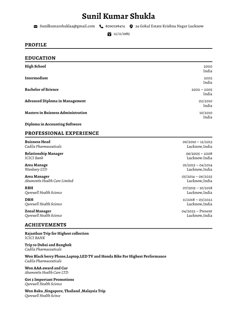 cv1 | PDF