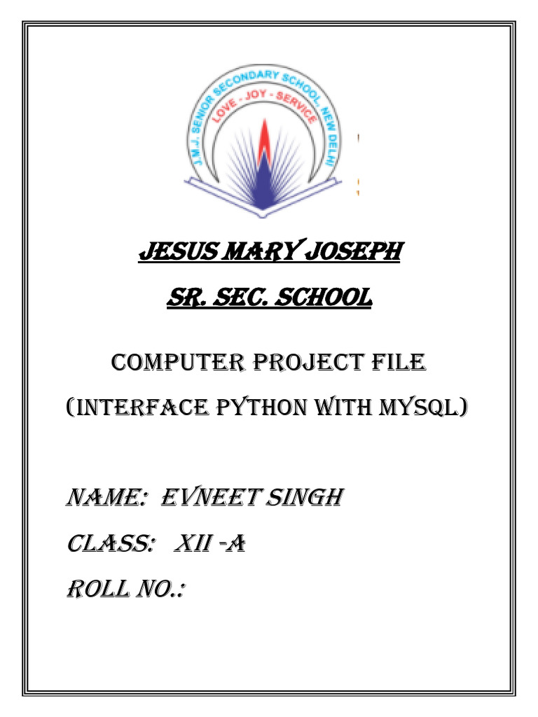 CS Project File | PDF