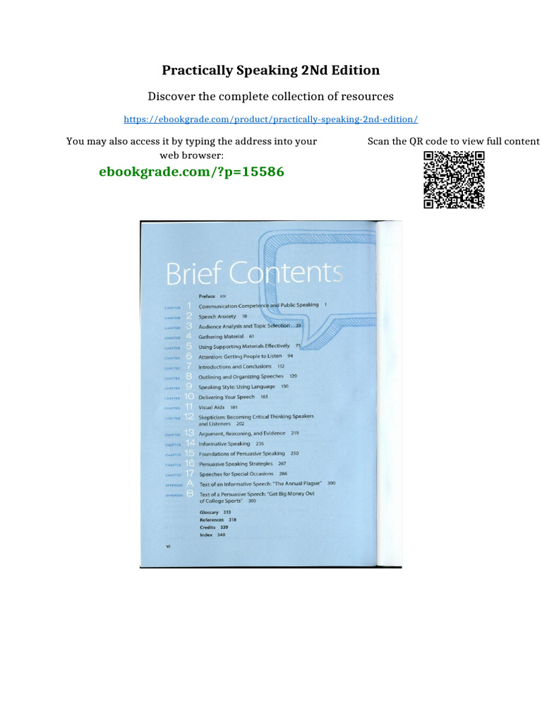 Practically Speaking 2nd Edition Full Digital Chapters | PDF | United ...