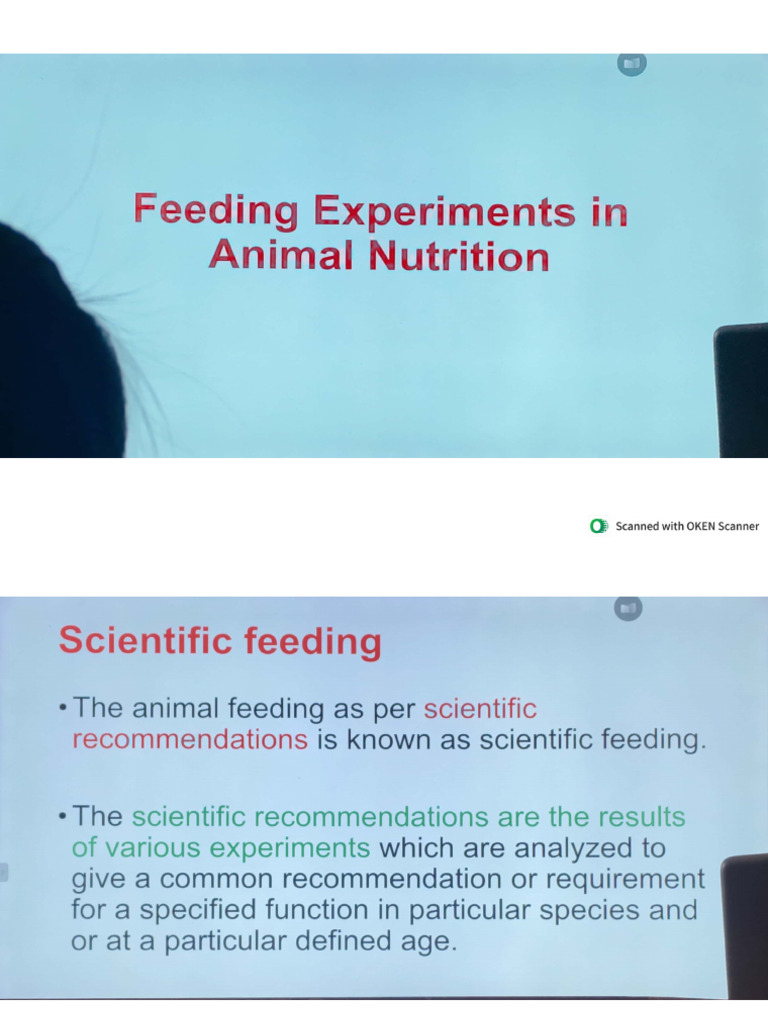 Feeding Experiment Nutrition | PDF