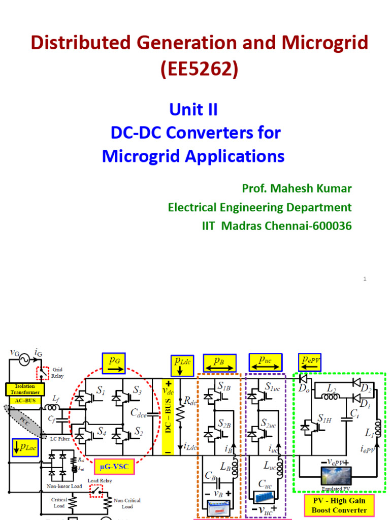 Lecture 7 - DC-DC Converter Presentation Updated | PDF | Electrical ...